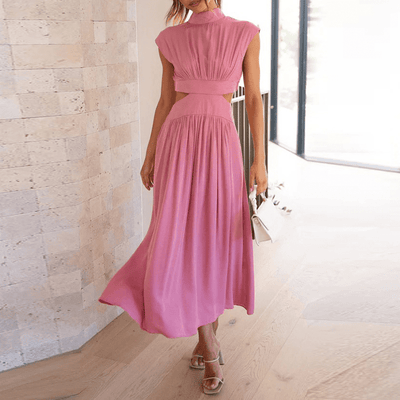 Rosea Elegant Maxi Klänning 