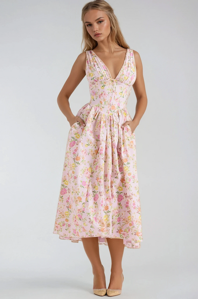 Rosea Elegant Sommarklänning